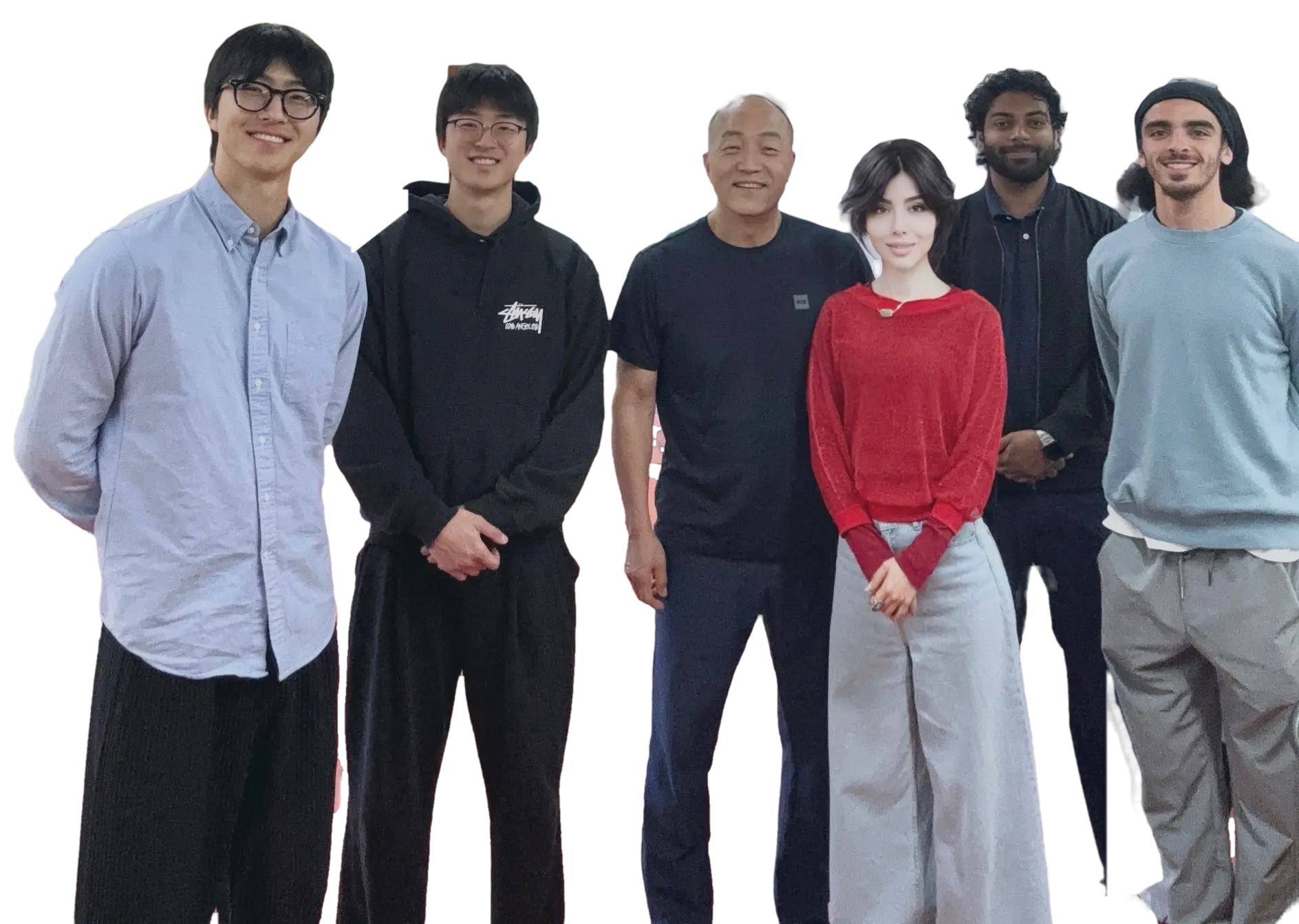 The TRUETH team standing together
